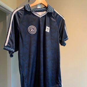 ADIDAS Bootleague Skateboarding Blue Jersey L
